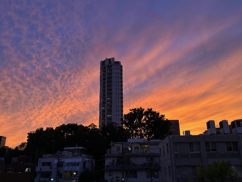  夕焼け 
