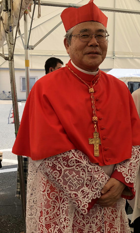司教叙階式および枢機卿親任報告