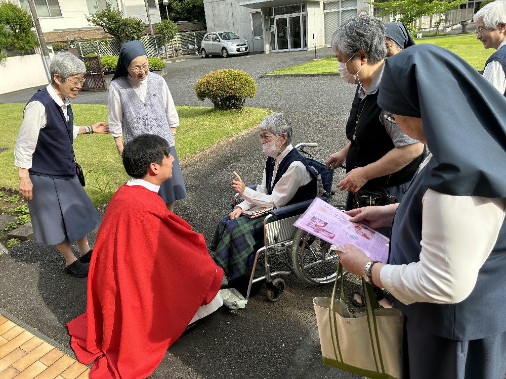 伊藤神父の初ミサ