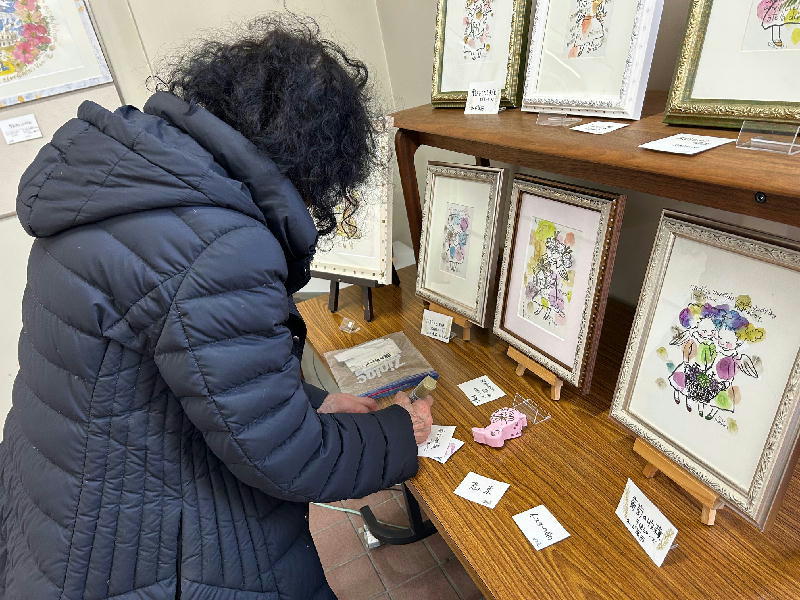 伊藤輝巳原画展 in Sendai