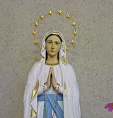 聖堂内　マリア像