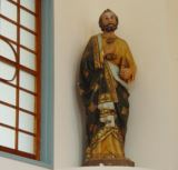 聖堂内　ペトロ像