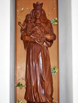 聖堂内 聖母像