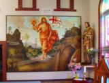 フレスコ画　キリストの復活