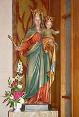 小聖堂　扶助者聖母の像