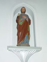 聖堂内　ヨセフ像